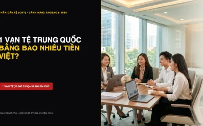 1 Vạn Tệ Bằng Bao Nhiêu Tiền Việt Nam? Quy Đổi Nhân Dân Tệ (CNY) Đi Đánh Hàng