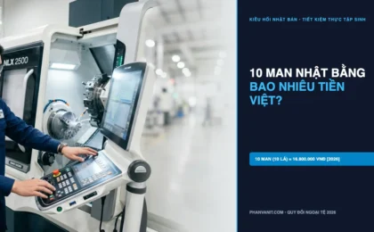 10 Man Bằng Bao Nhiêu Tiền Việt Hôm Nay? Bảng Quy Đổi 10 Lá Yên Nhật Sang VNĐ
