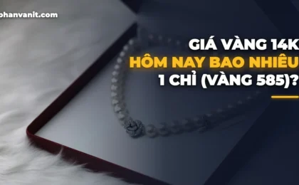 Giá Vàng 14K Hôm Nay Bao Nhiêu 1 Chỉ? Bảng Giá Vàng 585 Mới Nhất [2026]