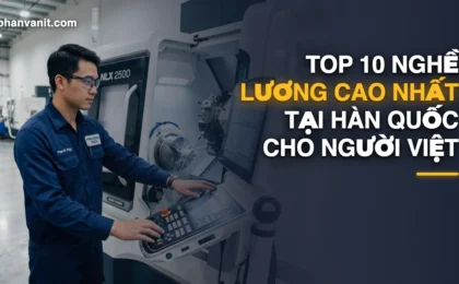 Top 10 Nghề Lương Cao Nhất Ở Hàn Quốc Cho Người Lao Động Việt Nam [2026]