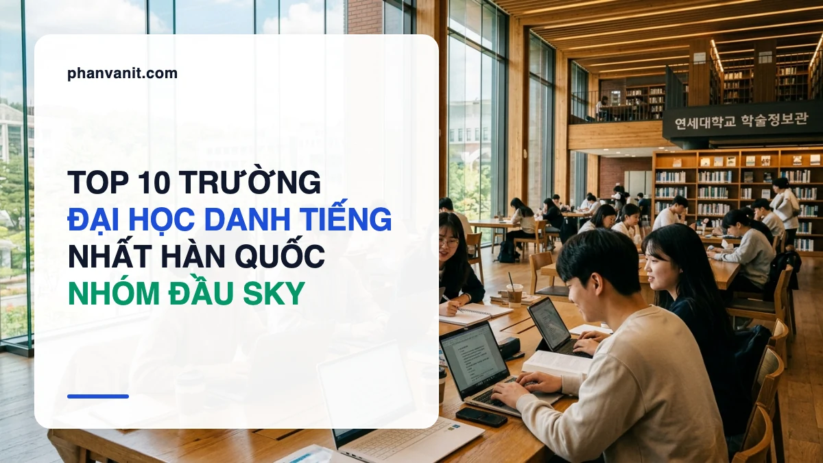 Top 10 Trường Đại Học Danh Tiếng Nhất Hàn Quốc 2026: Xếp Hạng SKY, Học Phí & Học Bổng Toàn Phần