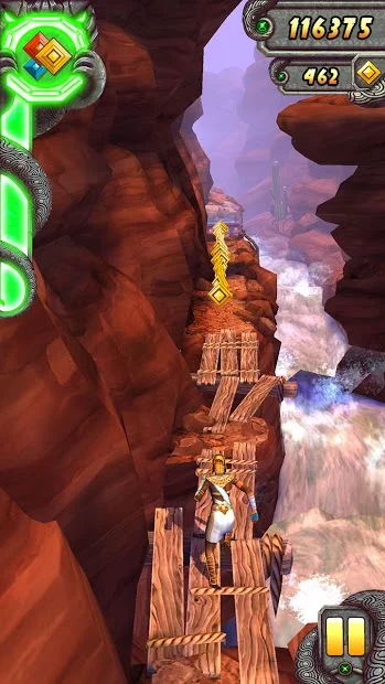 Giao diện cài đặt Temple Run 2 trên nền tảng di động và máy tính PC