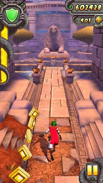 Mở khóa nhân vật huyền thoại và nâng cấp kỹ năng trong Temple Run 2
