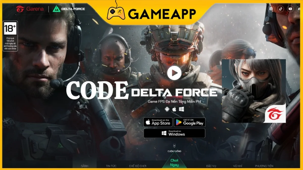 Code Delta Force Garena Mới Nhất 2026: Full Bộ Quà Tặng & Cách Nhập Đổi Thưởng