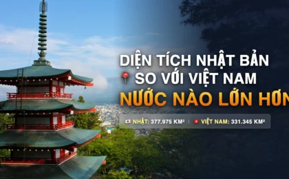 Diện Tích Nhật Bản So Với Việt Nam Nước Nào Lớn Hơn? Số Liệu Dân Số Mới Nhất