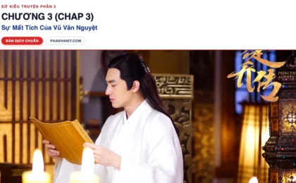 Đọc Truyện Sở Kiều Truyện Phần 2 – Chương 3 (Chap 3): Sự Mất Tích Của Vũ Văn Nguyệt