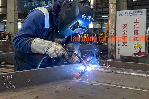 Đơn hàng cơ khí Đài Loan