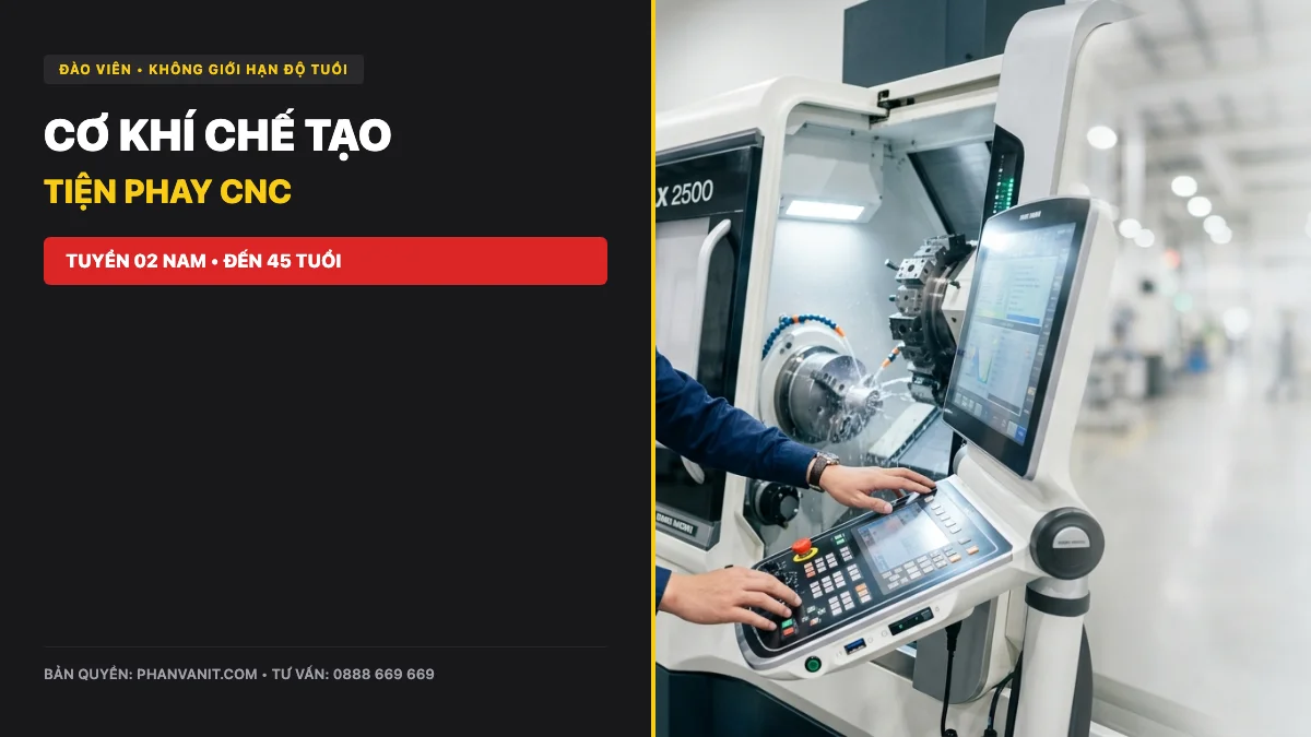Đơn hàng cơ khí tại Đào Viên Đài Loan: Tuyển 02 Nam không giới hạn độ tuổi 2026