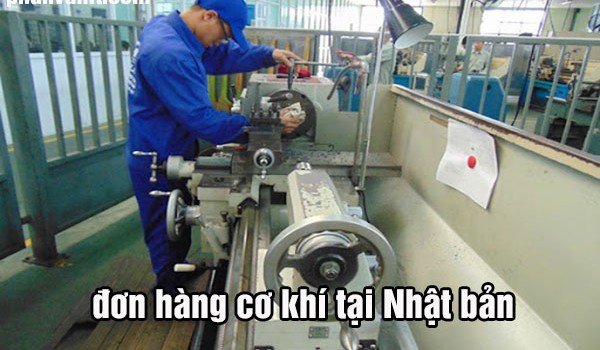 Đơn hàng Gia công cơ khí tại Nhật Bản tháng 8/2021