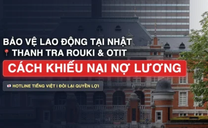 Bị Công Ty Bóc Lột, Nợ Lương Ở Nhật: Cách Khiếu Nại Lên Rouki & OTIT