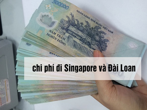 so sánh chi phí đi đài loan và singapore