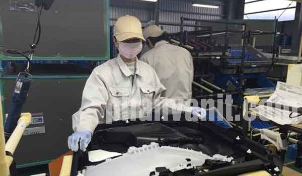 Tuyển 21 Nam Nữ sản xuất kiểm tra linh kiện ô tô tại Nhật Bản